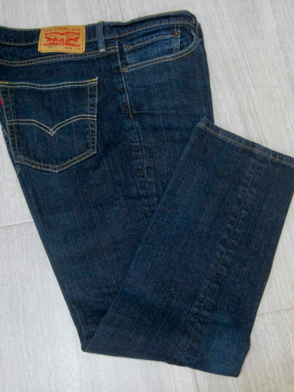 Levi's Strauss 541 Original Riveted Regular Fit  Men's Jeans. Size 34 W. 30 L.